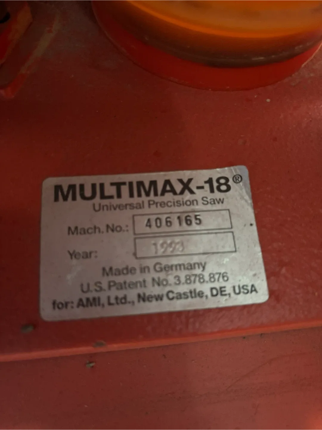 Multimax-18 Universal Precision Saw image indicator(2)