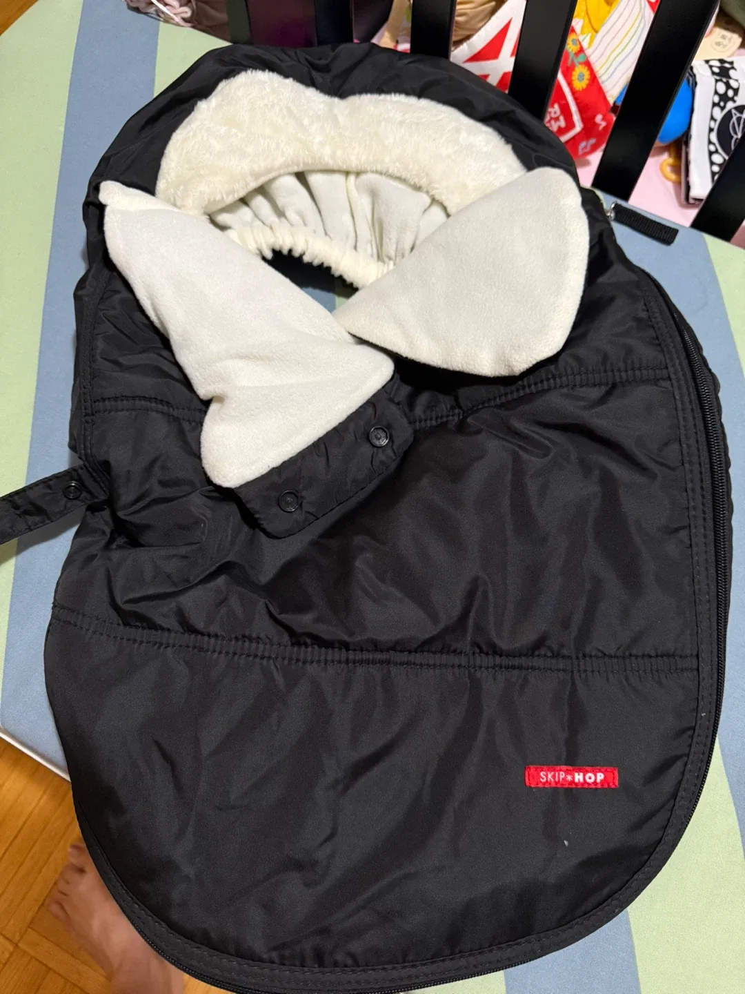 Skip Hop Stroll & Go Three-Season Footmuff - Black thumbnail