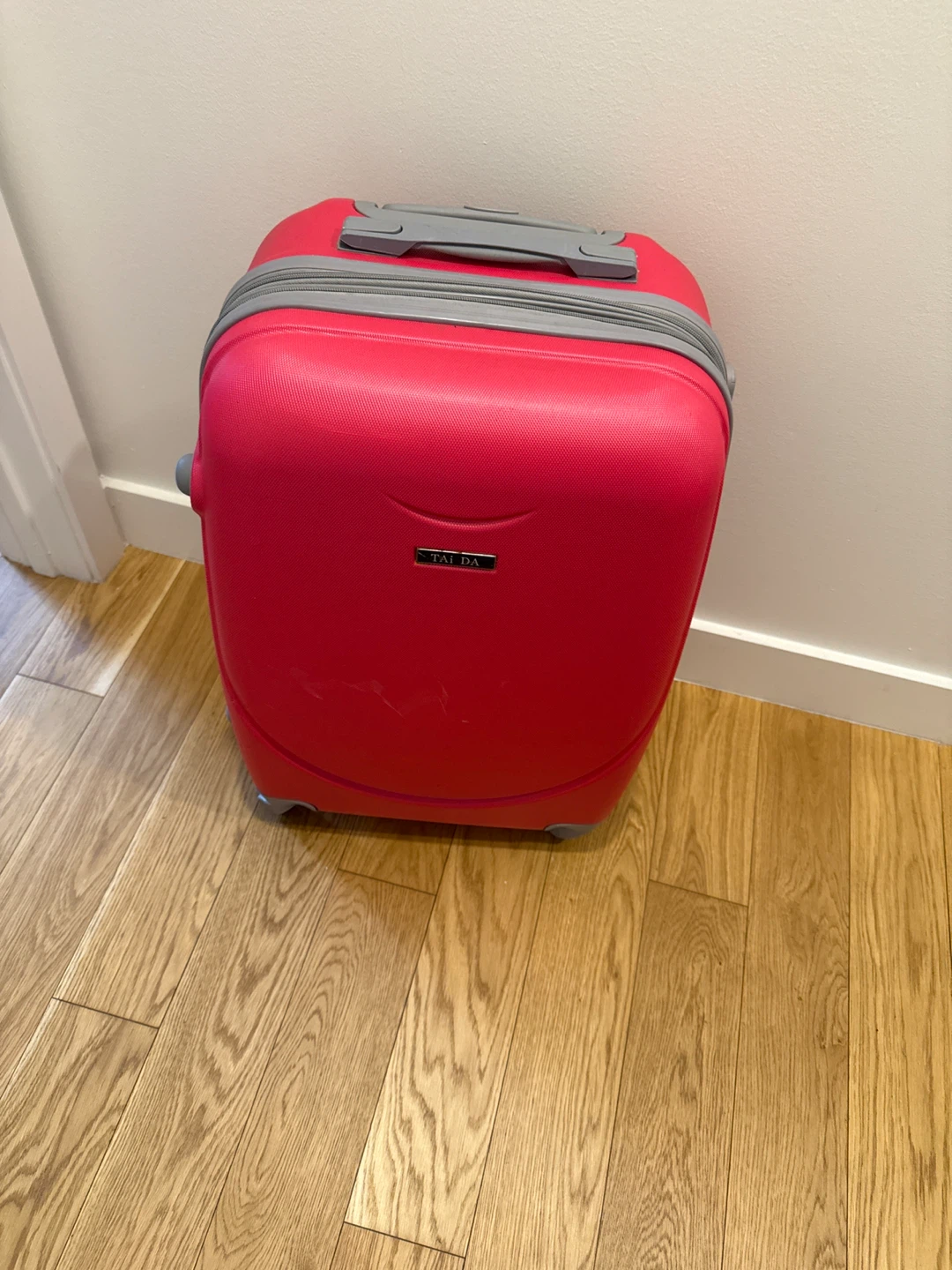 Pink TALDA Carry-On Suitcase
