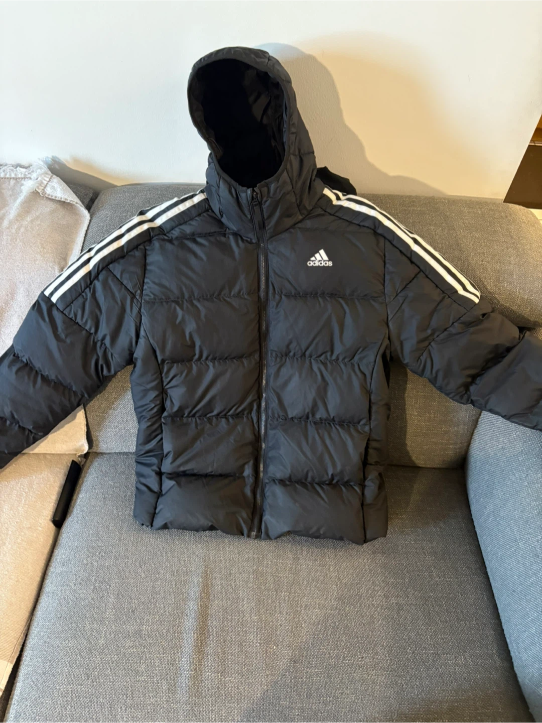 Adidas Black Puffer Jacket