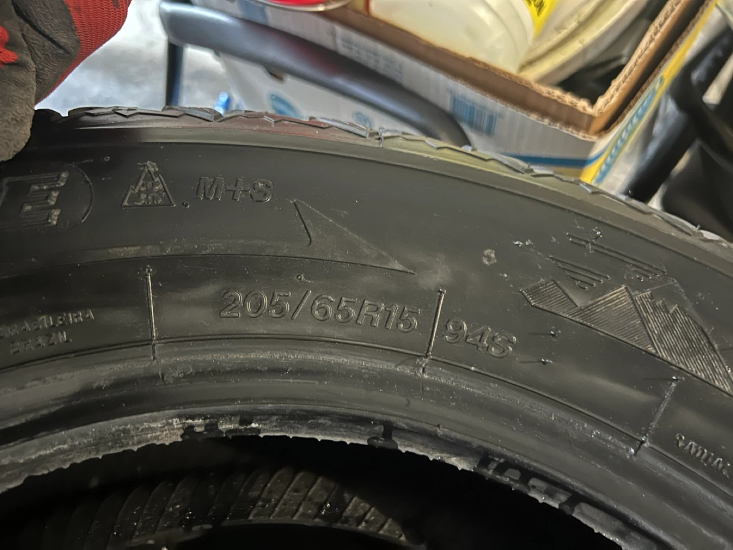 Set of 4 Winter Tires - 205/65R15 - photo 2