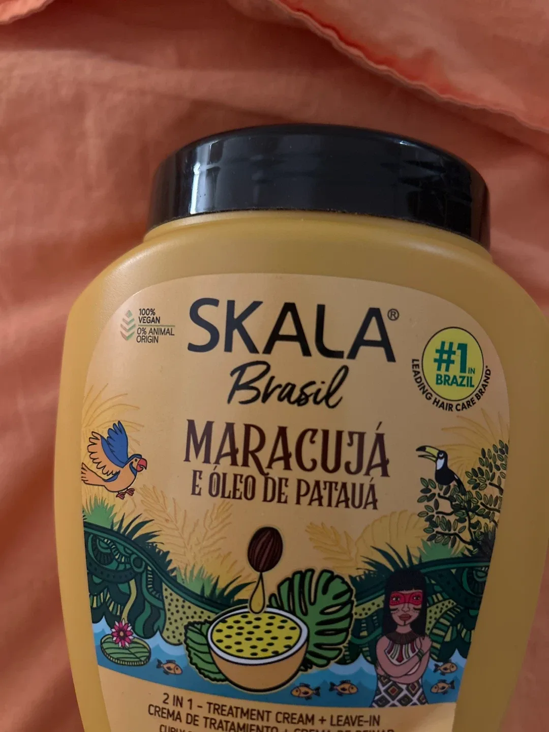 Skala Brasil Maracuja E Oleo De Pataua Hair Cream