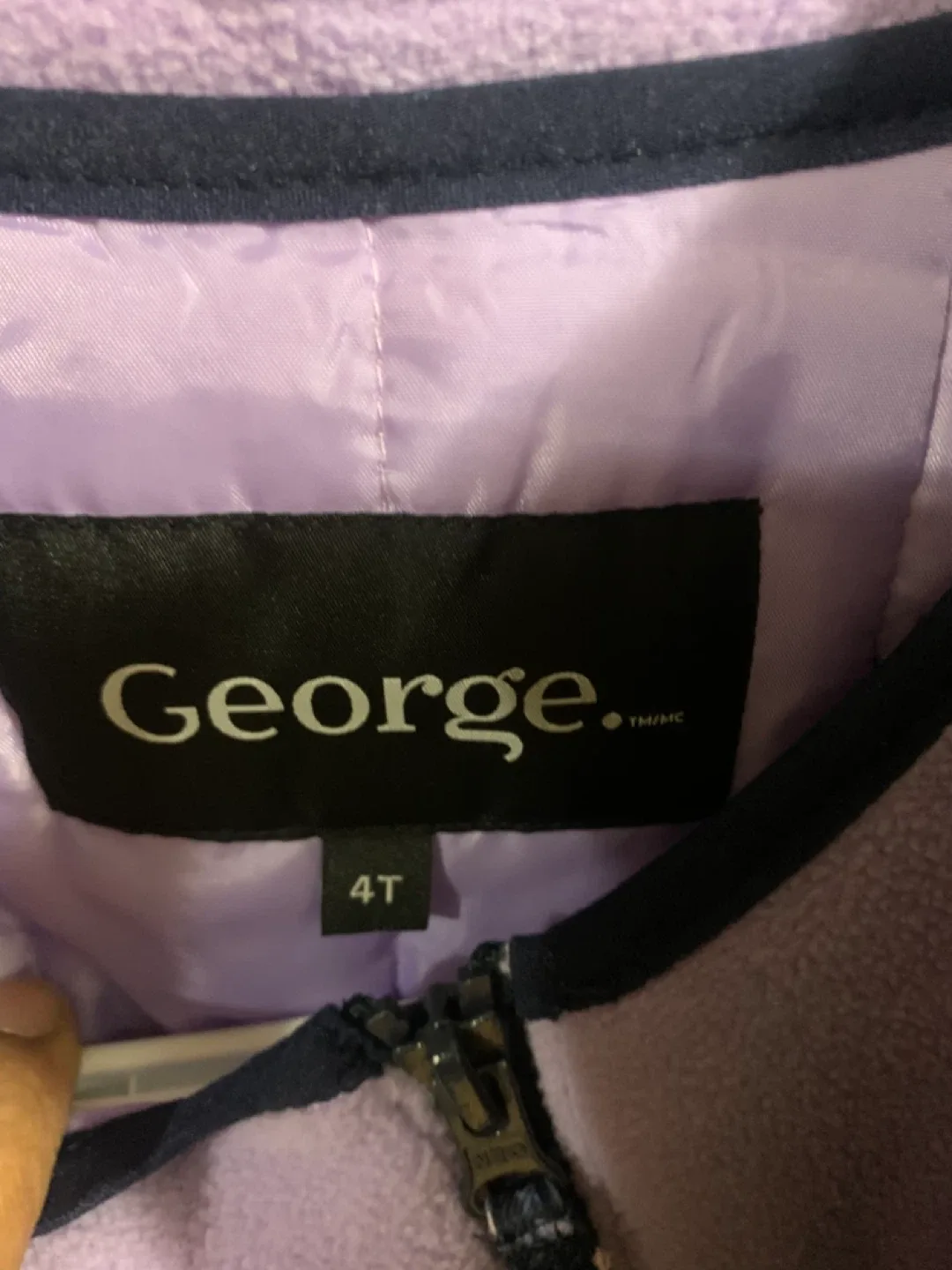 George 4T Snowsuit - Lilac/Floral image indicator(4)