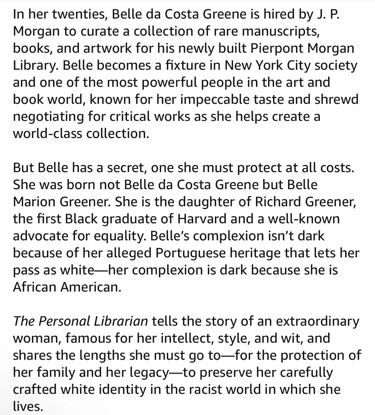 The Personal Librarian Best Selling Paperback Book - photo 3