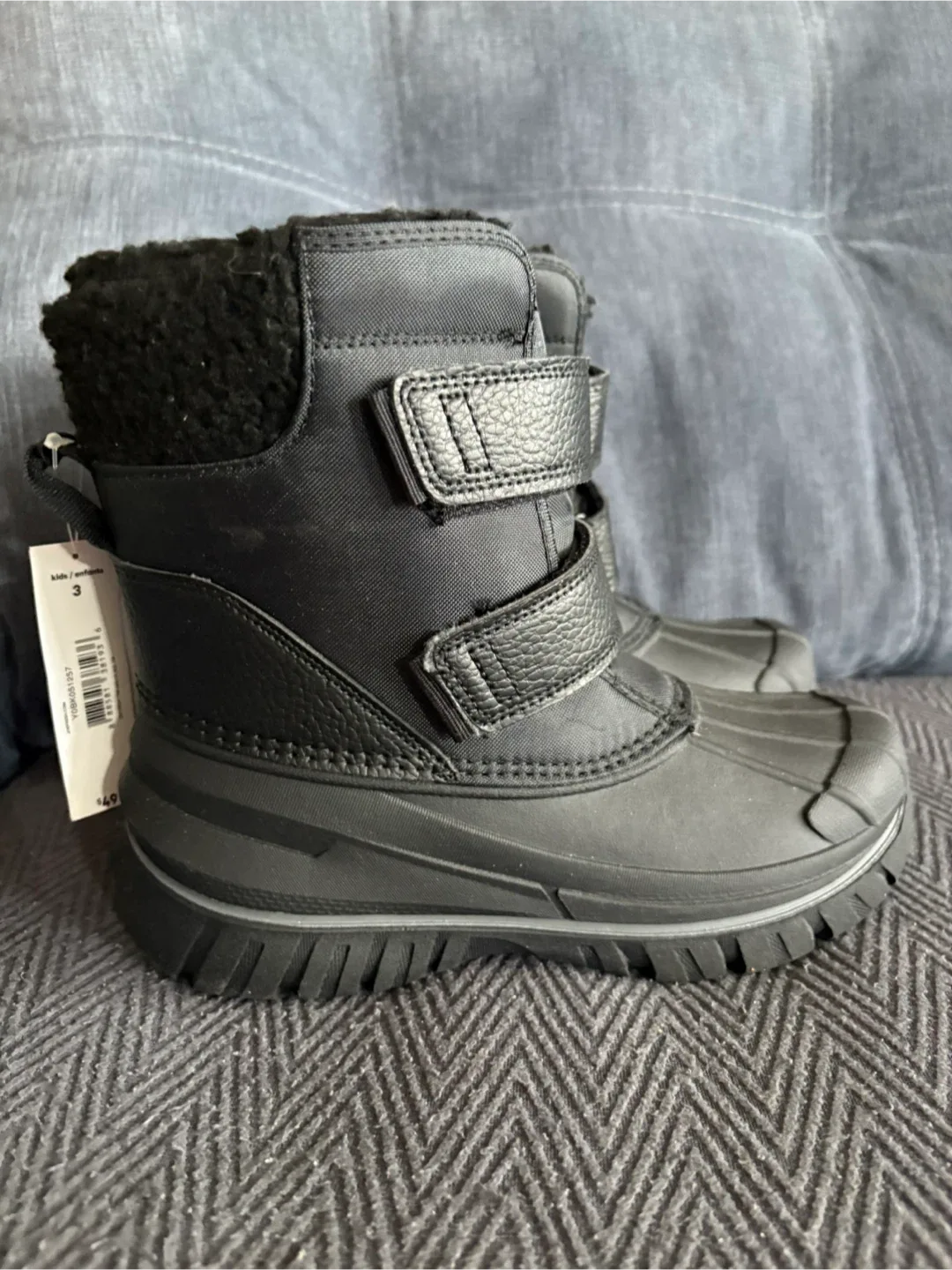 Joe Fresh Kids Winter Boots - Size 3 thumbnail