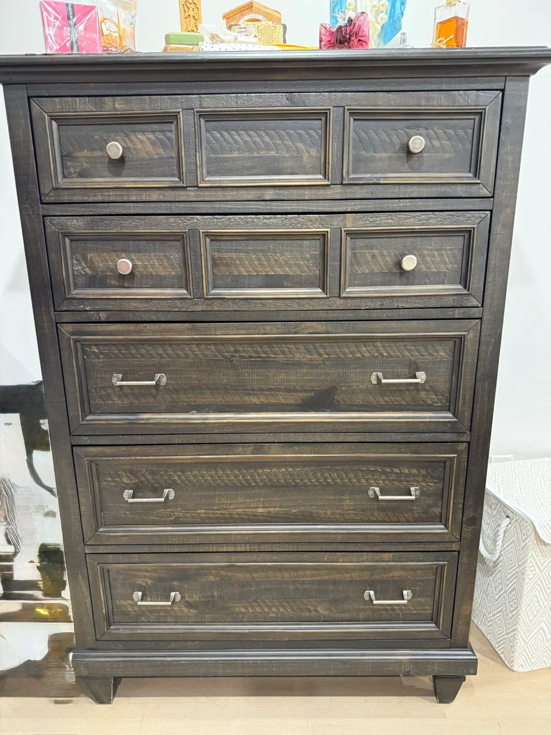 Bedroom Set - Dresser, Chest, Bed Frame, Headboard image indicator(4)