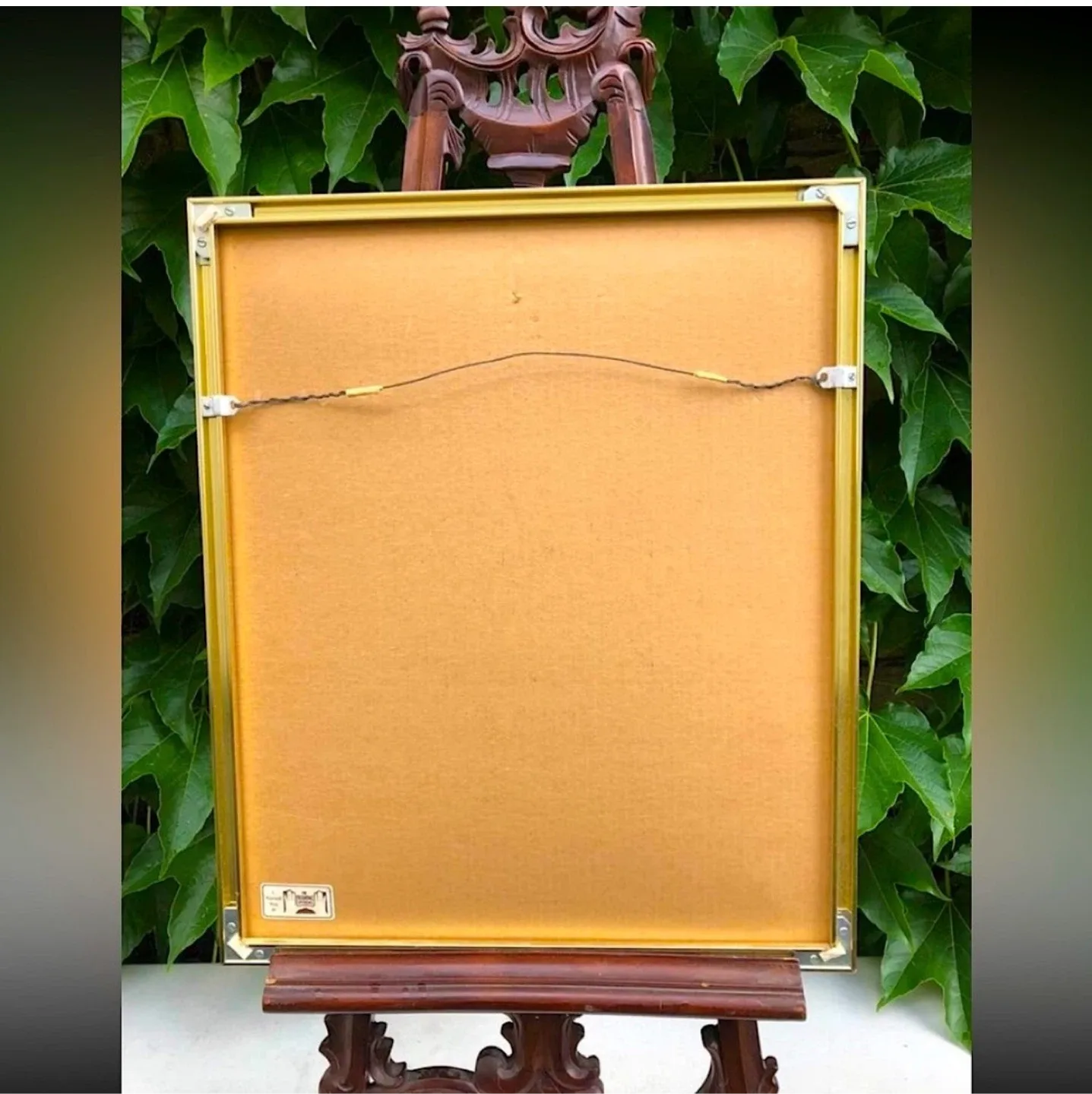 Vintage Sailboat Sunset Framed Crewel Needlepoint Embroidery image indicator(3)