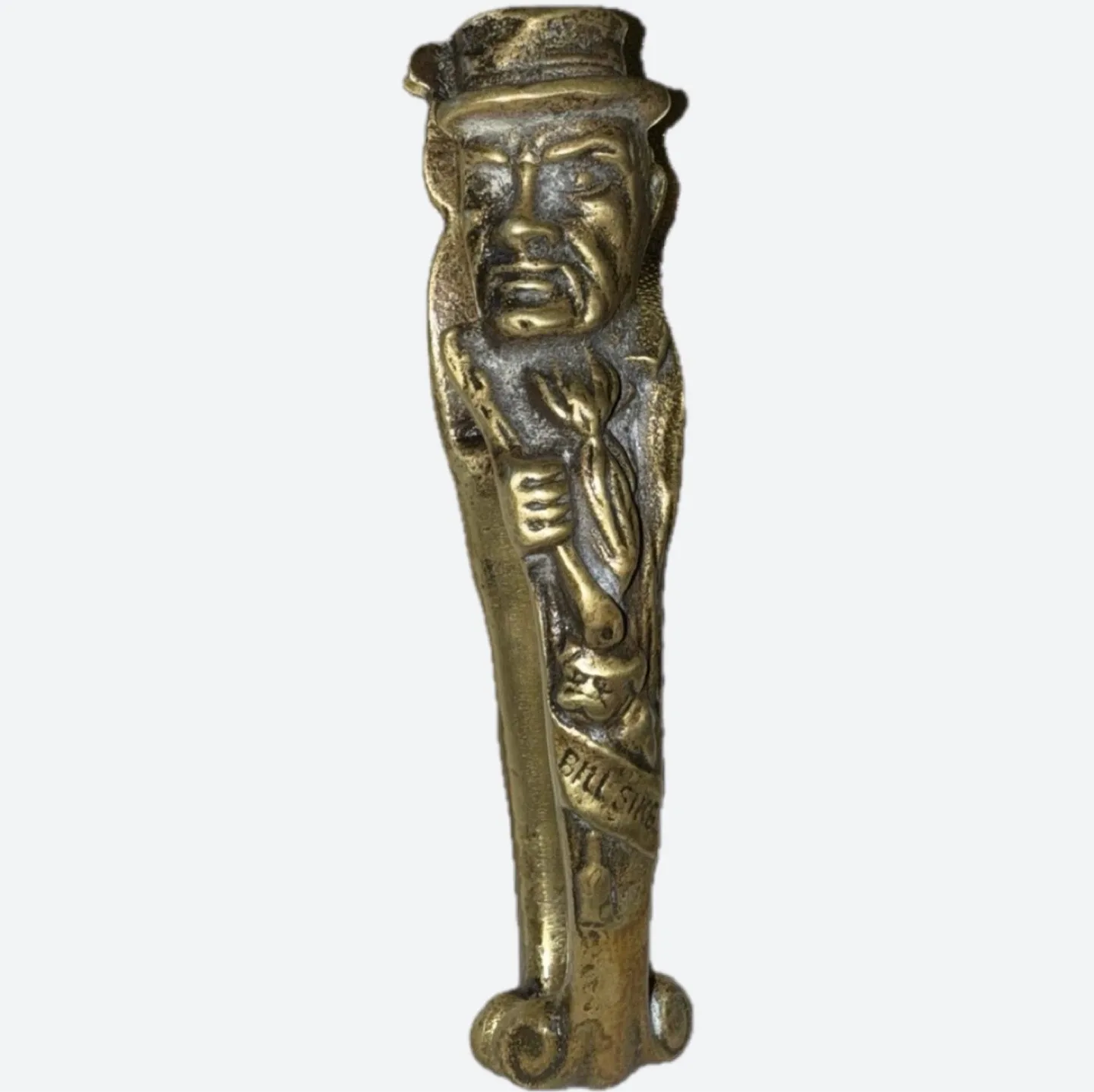 1900 Brass Charles Dickens Oliver Twist Nutcracker image indicator(4)