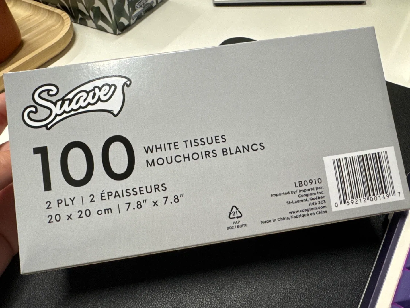 Suave 100 White Tissues🧡 image indicator(3)