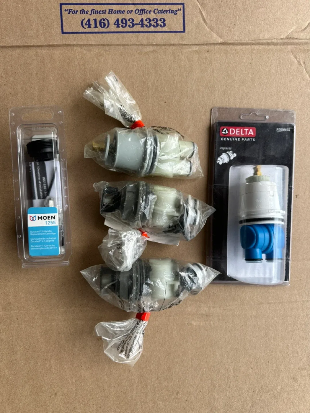 Moen 1255 & Delta RP19804 Cartridges thumbnail