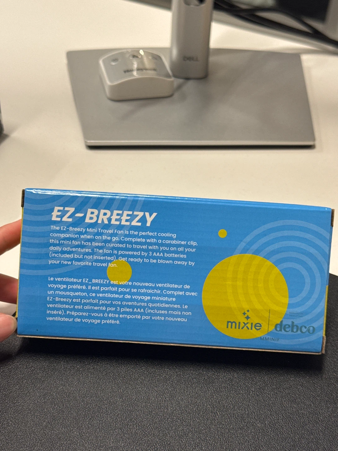 EZ-Breezy Mini Travel Fan - New in Box🧡 - photo 2