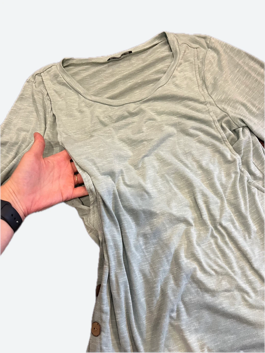 Maternity Long Sleeve Shirts BUNDLE - photo 3