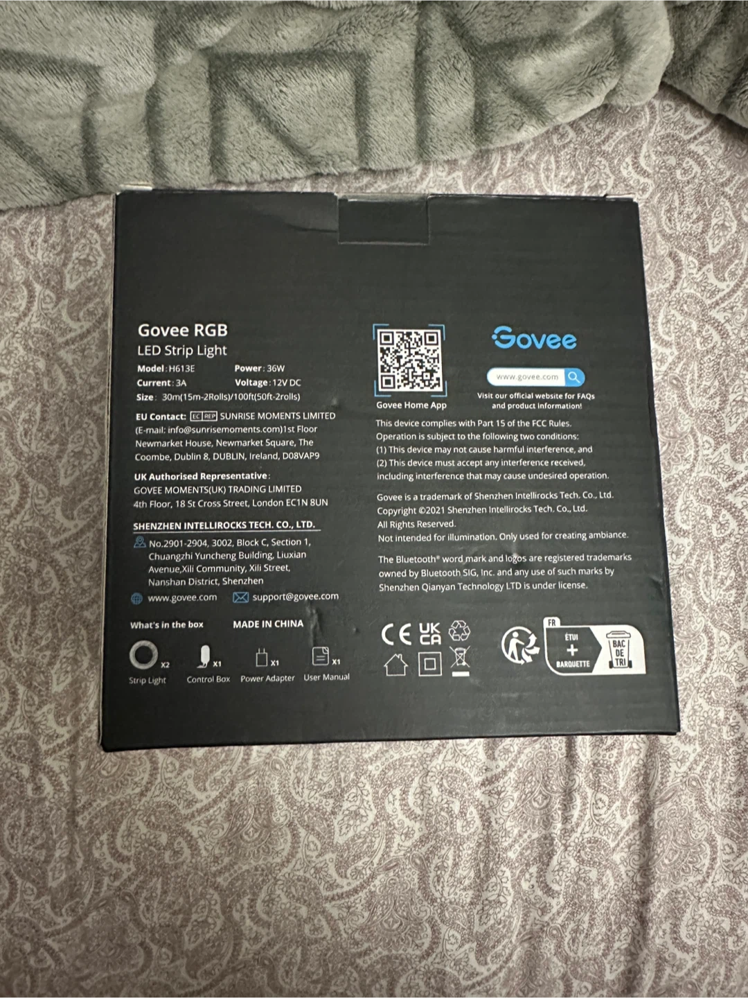 Govee RGB LED 50ft Strip Light - New in Box! - photo 3