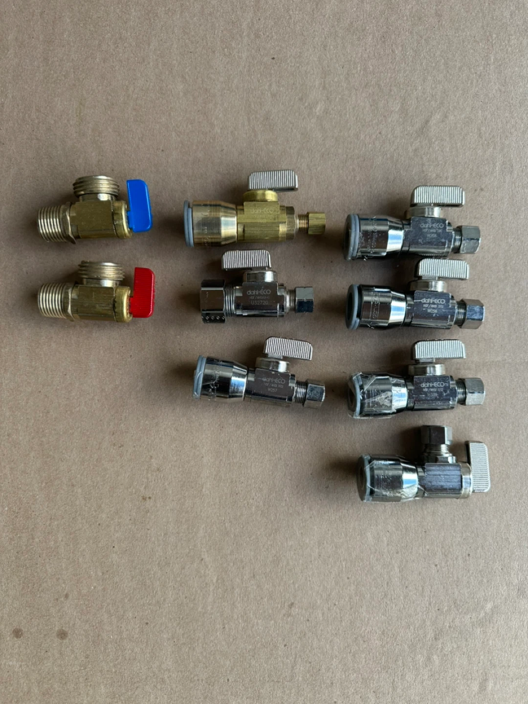 Assorted Shut Off Valves
