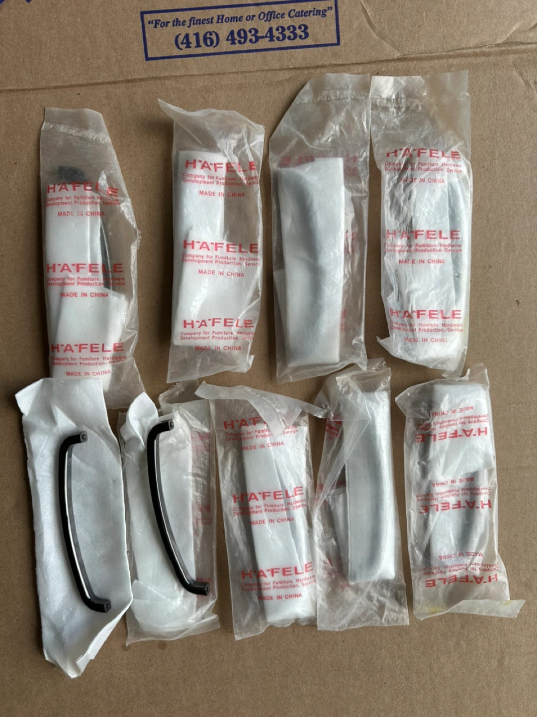 Hafele Furniture Handle Pulls - New!