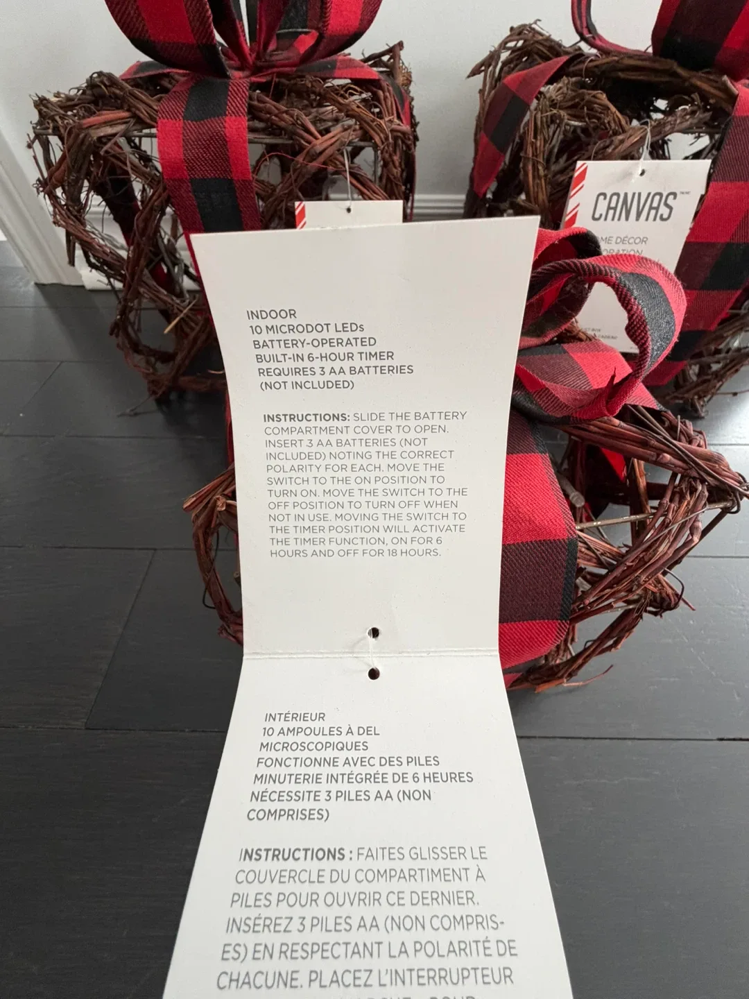 CANVAS Home Decor - Set of 3 (Brand new) image indicator(3)