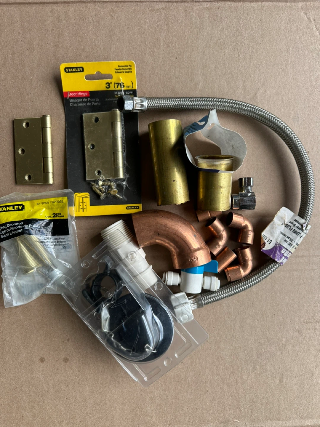 Stanley Door Hinges & Plumbing Parts