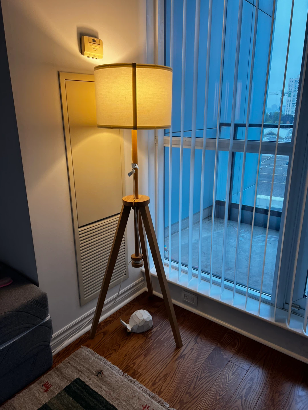 Tripod Floor Lamp - Wood - Ikea - photo 2