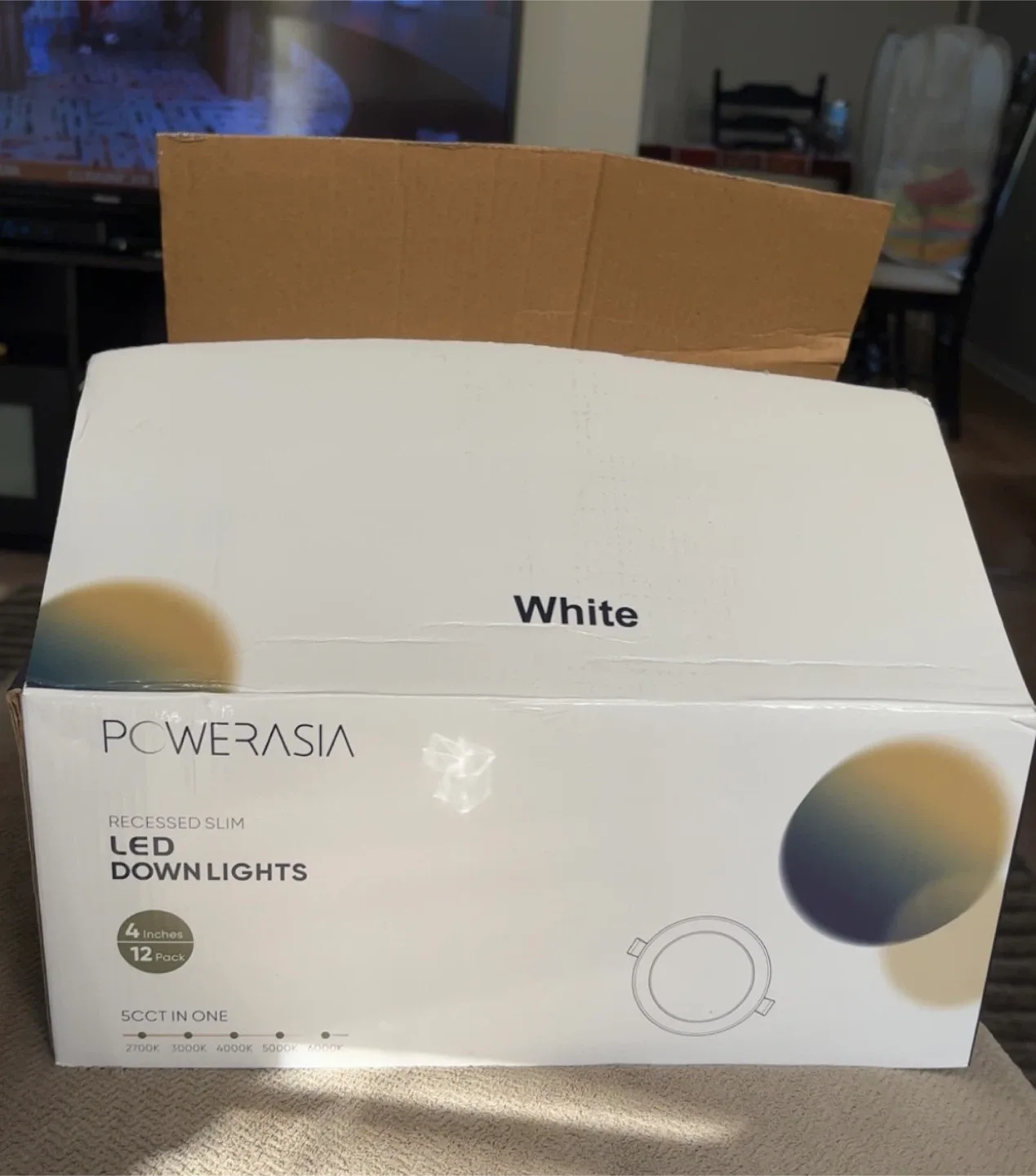 POWERASIA 12-Pack 4-Inch LED Recessed Ceiling Lights image indicator(2)