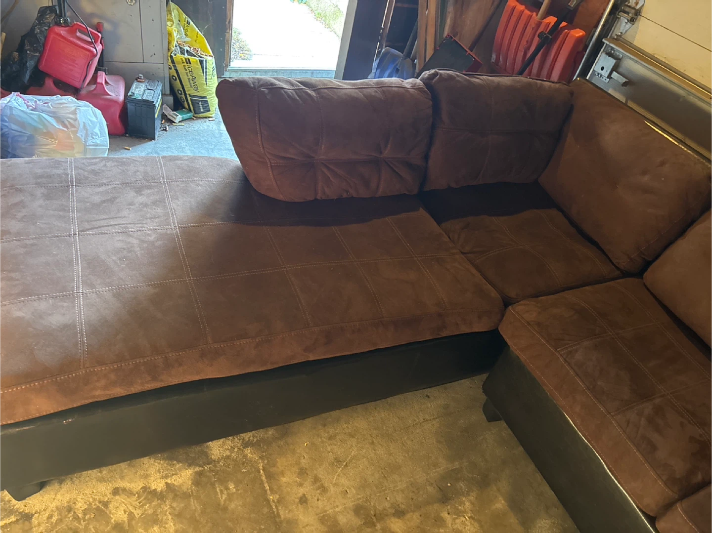 Sectional couch 2 pieces - photo 4