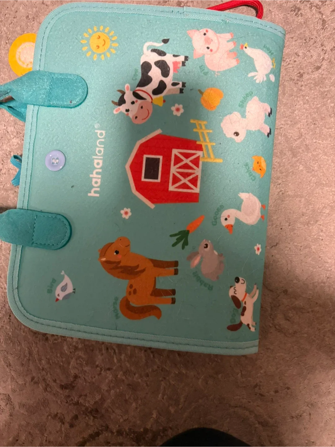 Hahaland My Alphabet Quiet Book image indicator(4)