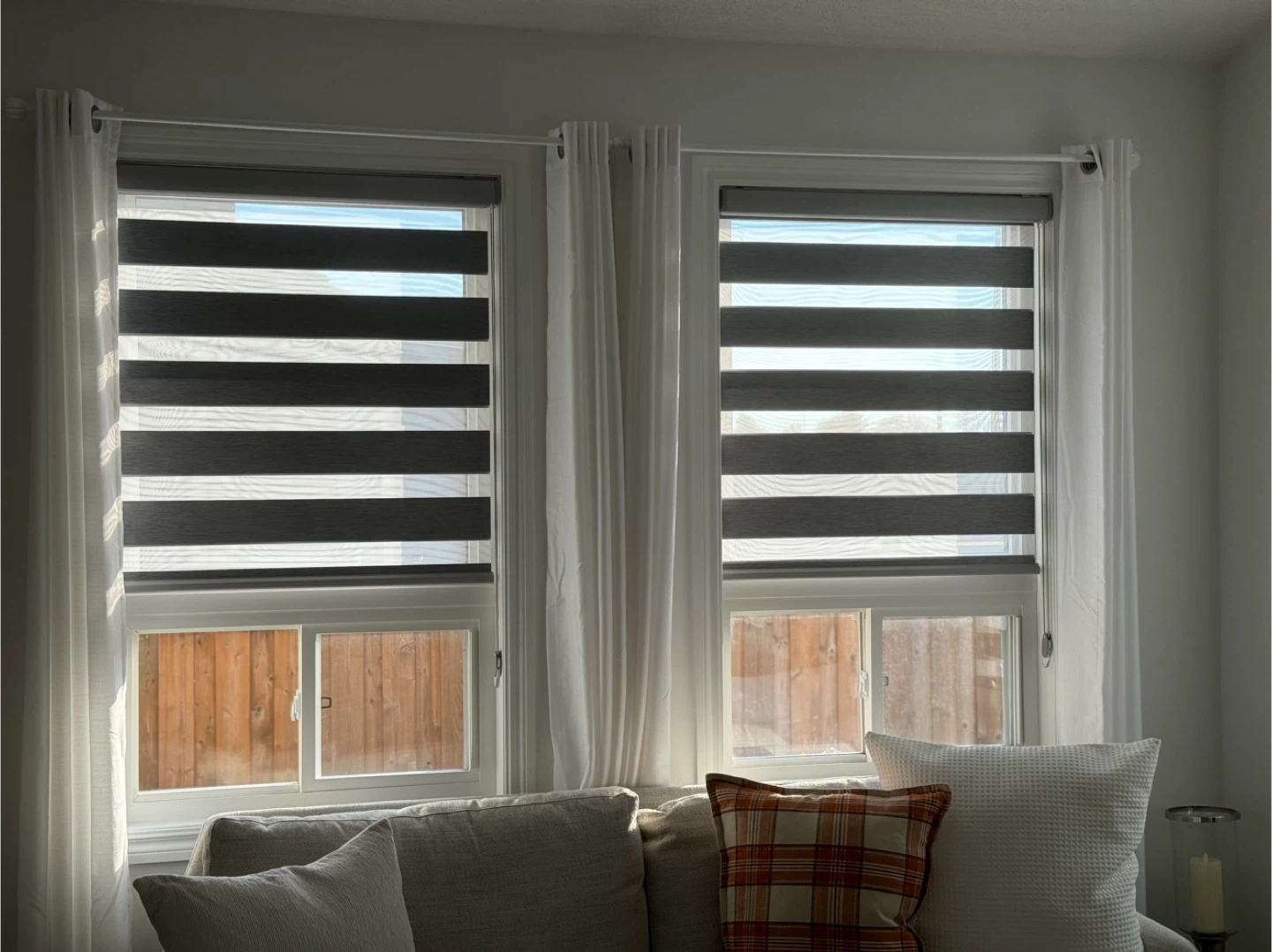 Zebra Roller Blinds - Window Coverings - photo 2