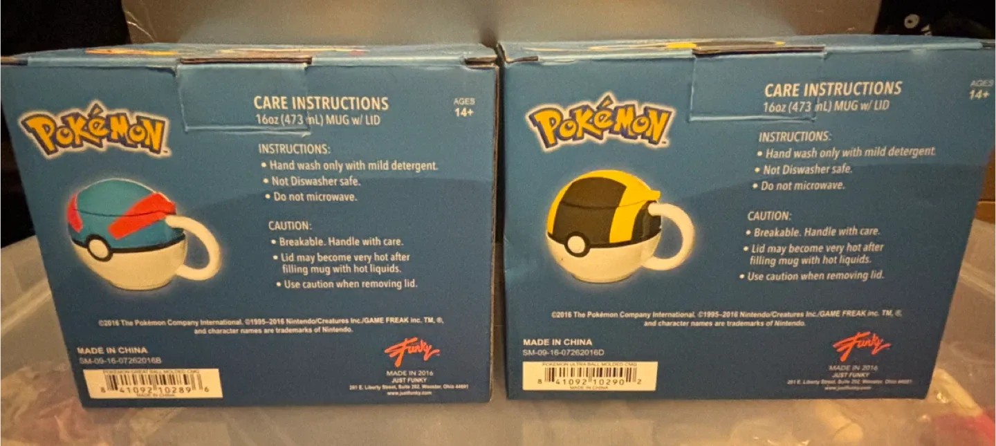 Pokémon Ceramic Mug - Great Ball & Ultra Ball image indicator(2)