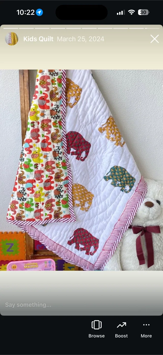 Kids Quilt - Assorted Patterns image indicator(2)