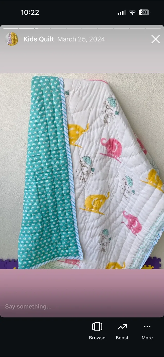 Kids Quilt - Assorted Patterns image indicator(4)