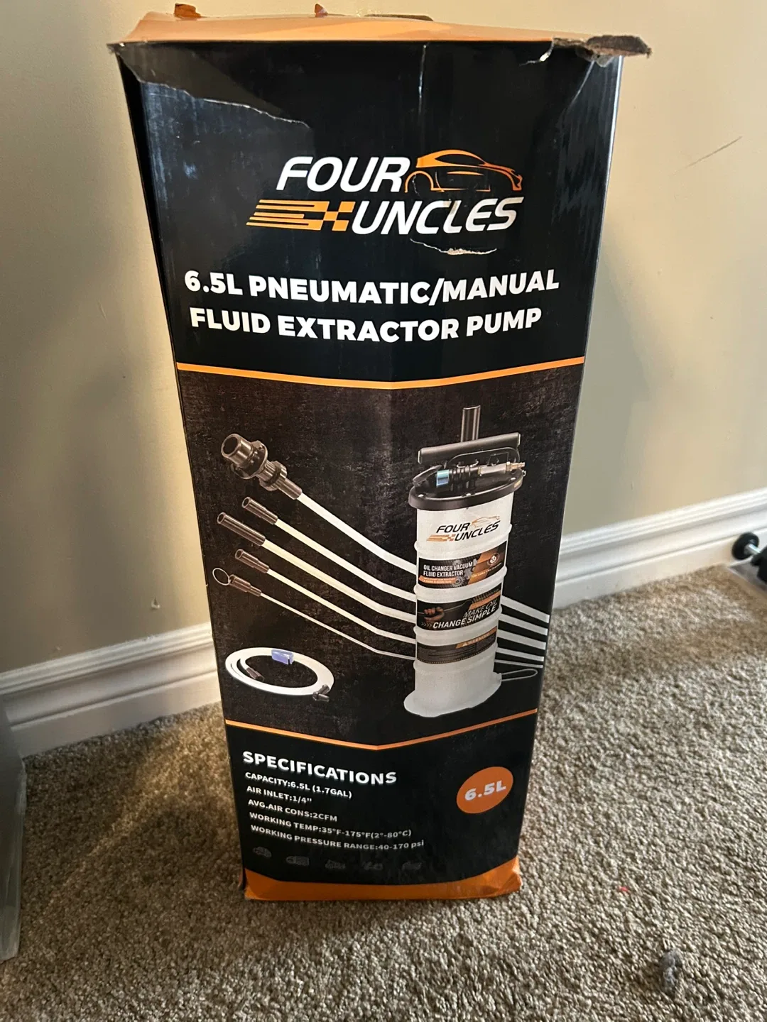 Four Uncles 6.5L Fluid Extractor Pump