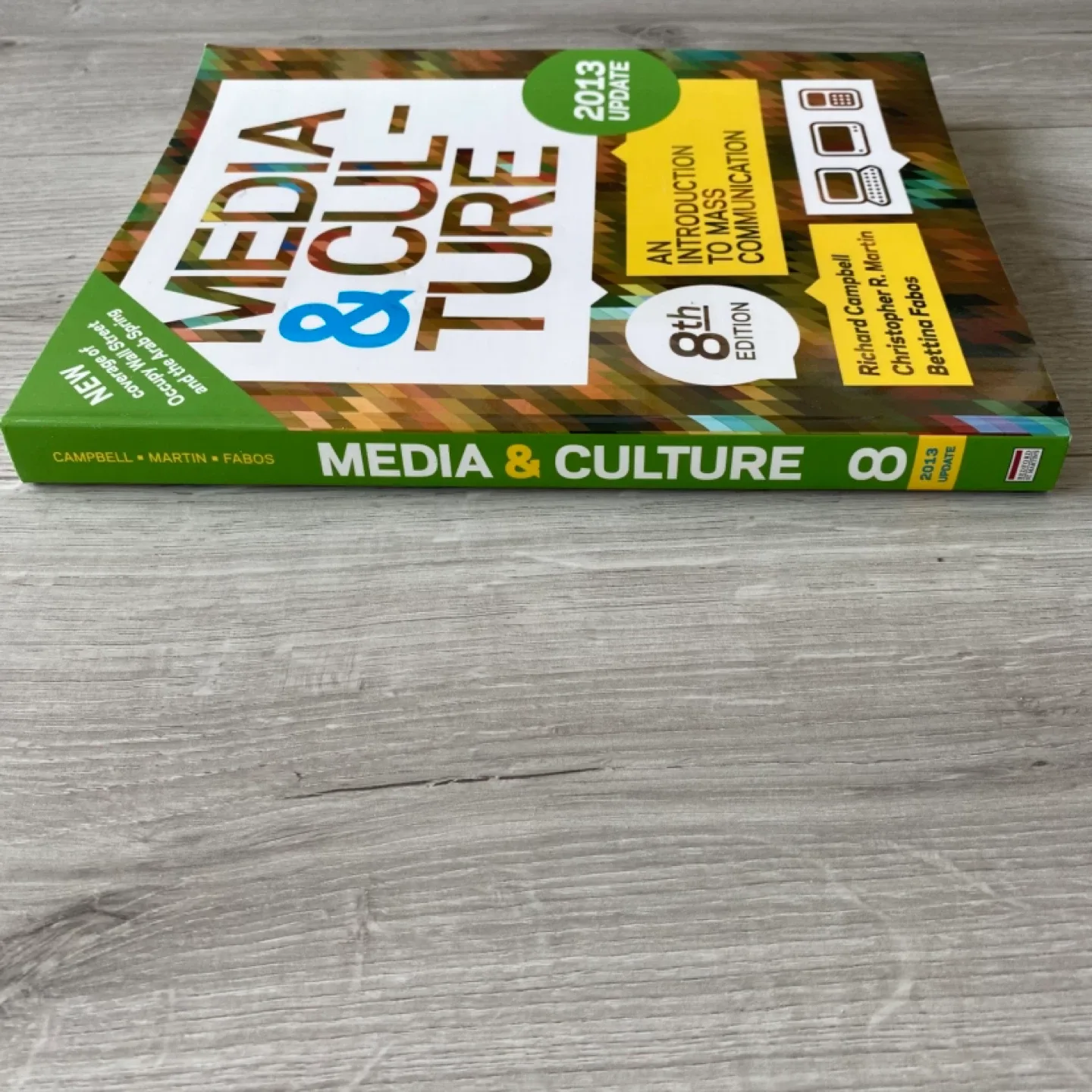 Textbook “Media & Culture”, 8th edition, 2013 image indicator(2)