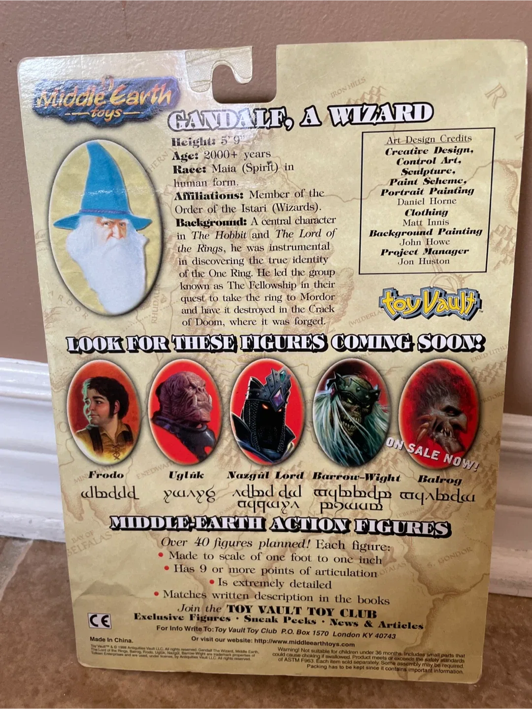 Gandalf the White Middle Earth Toy Vault Action Figure image indicator(3)