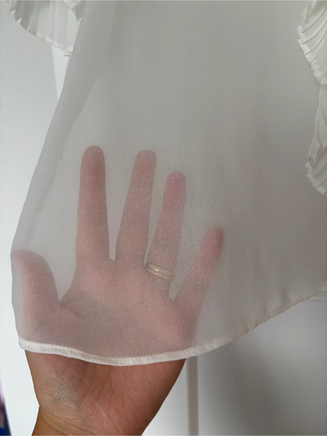 Zara White  Blouse - Size XS - photo 2