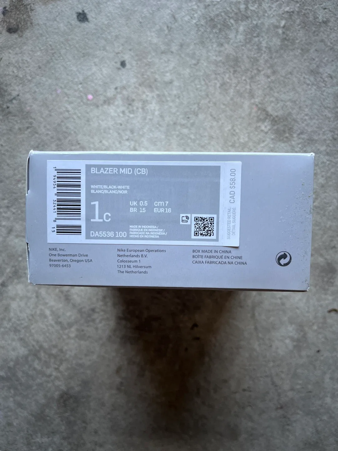 Nike Blazer baby shoes image indicator(3)