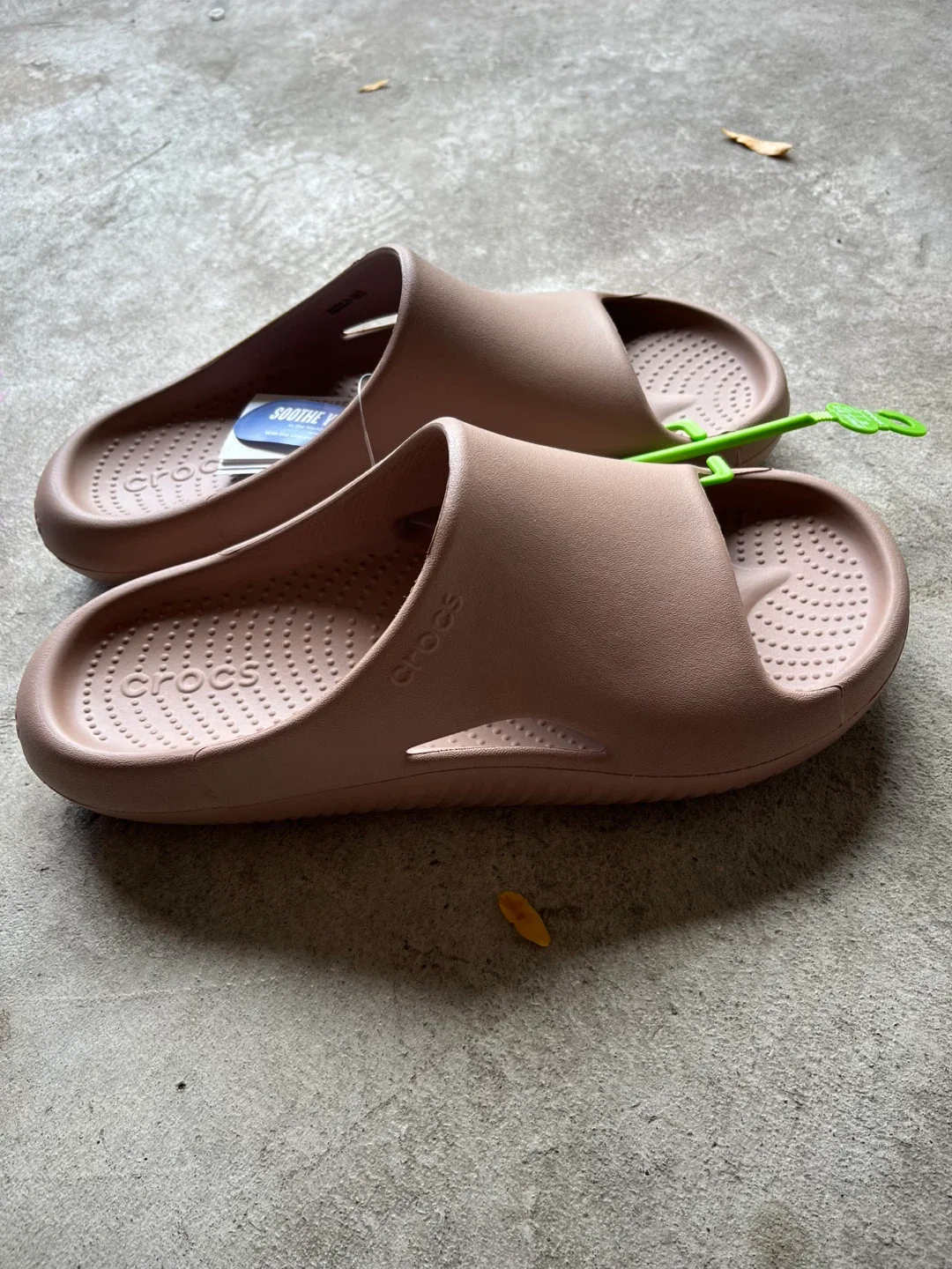 New Crocs beige size 11 thumbnail