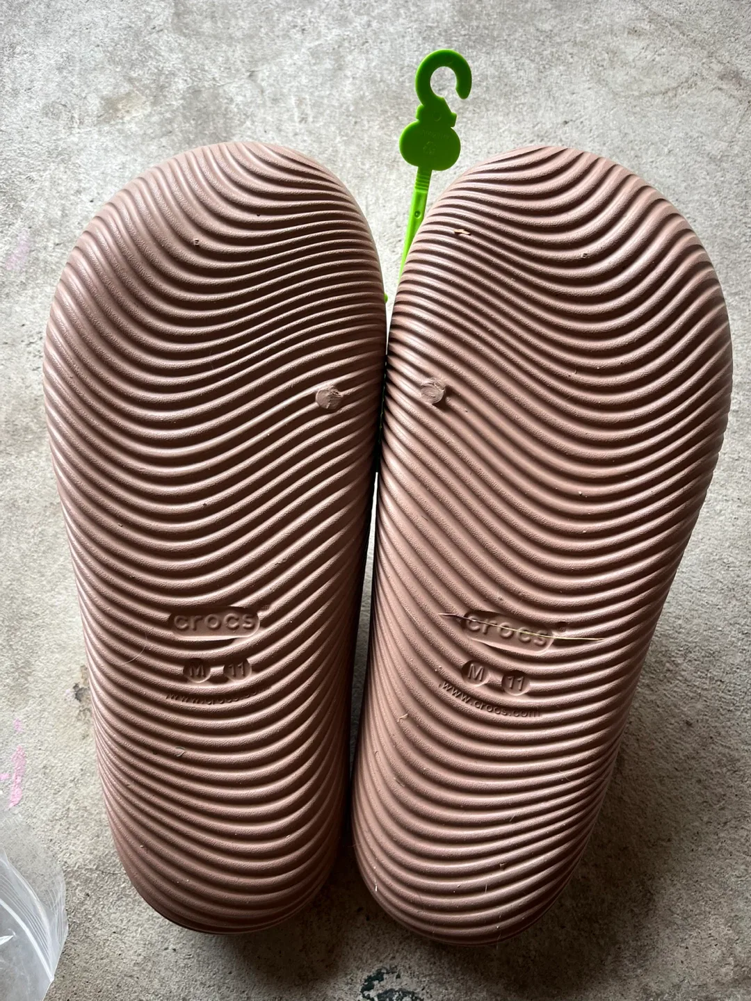 New Crocs beige size 11 image indicator(3)