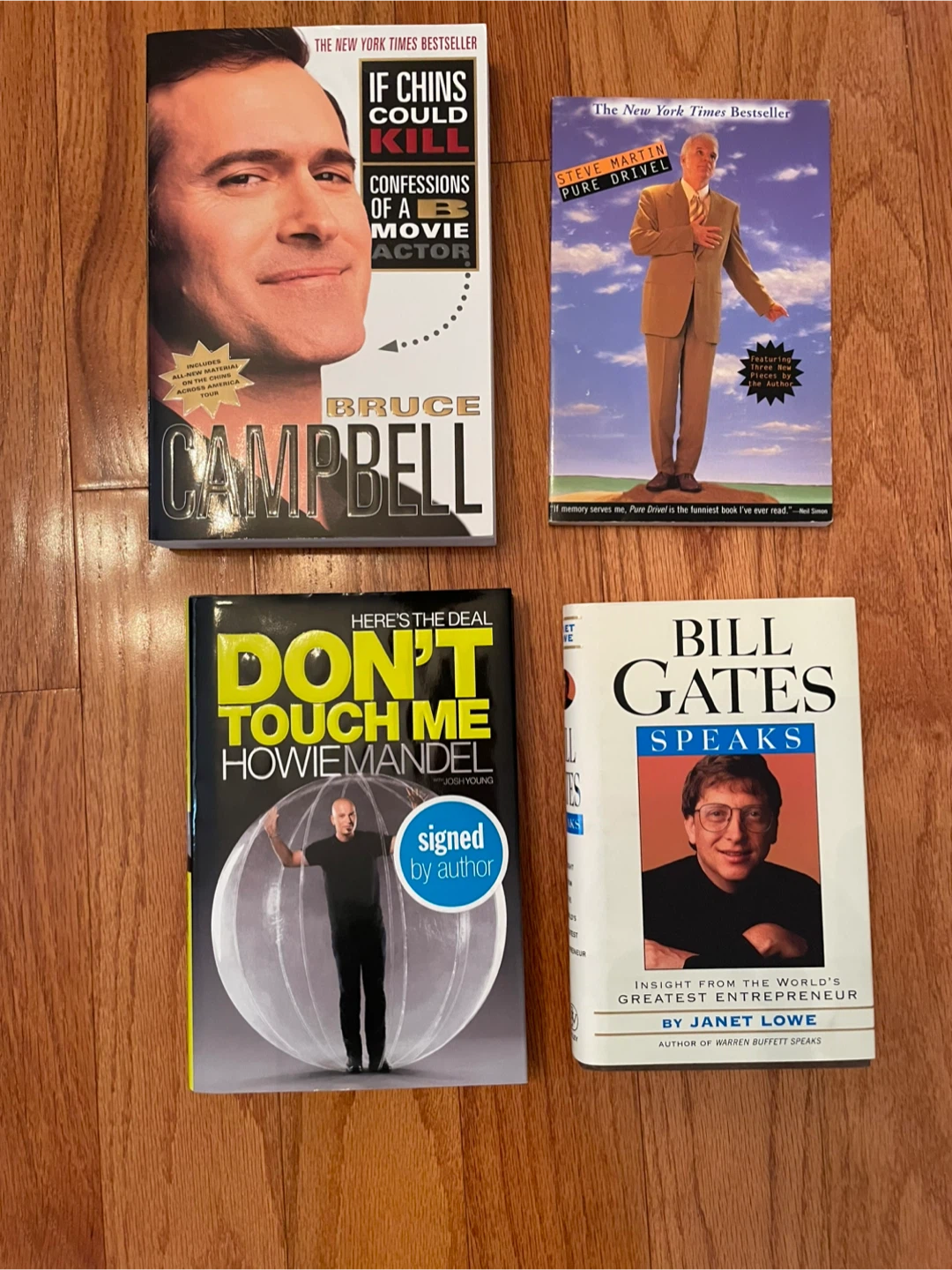 Biography Book Set - including signed book