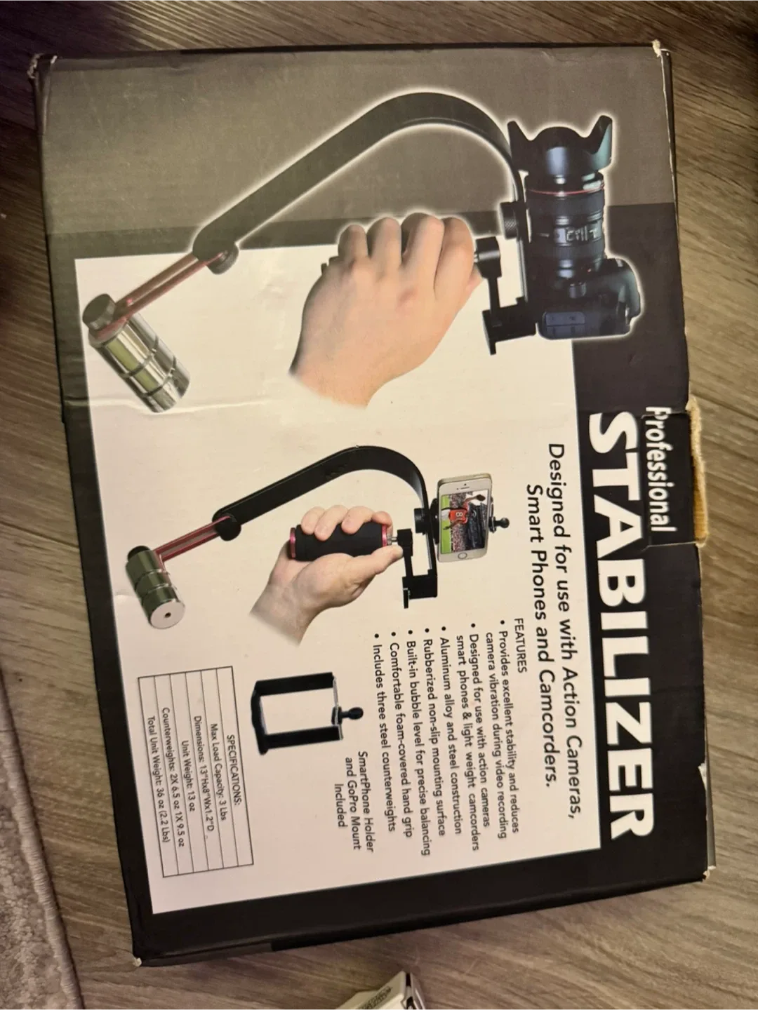 Neewer Professional Stabilizer for Action Cameras/Smartphones image indicator(2)