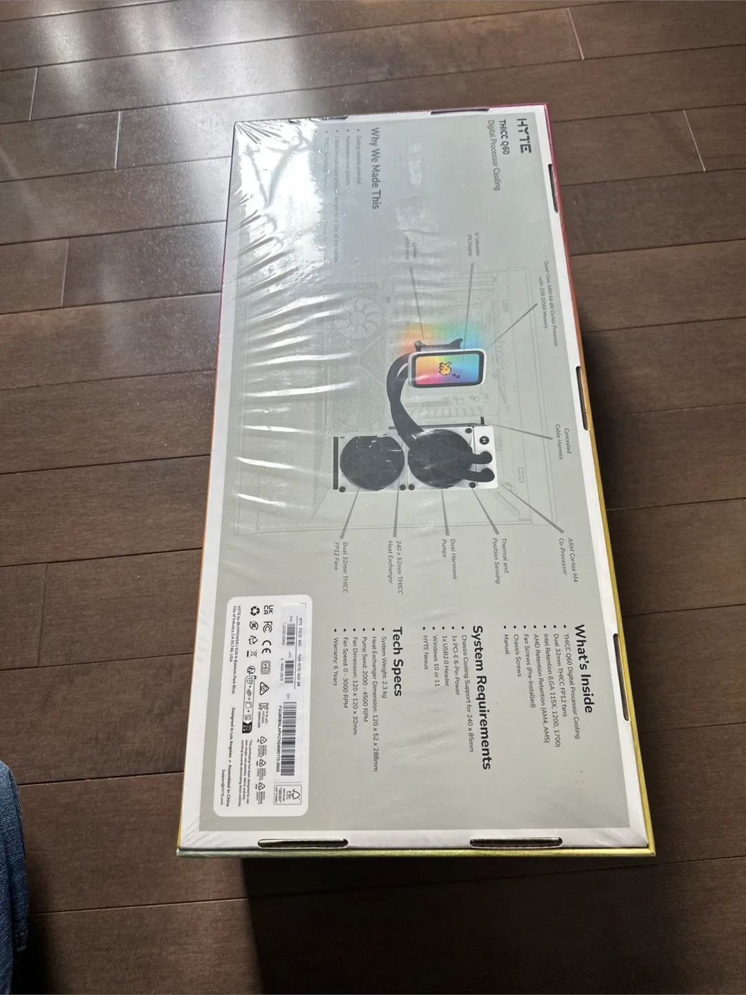 New HYTE THICC Q60 Digital Processor Cooling image indicator(3)