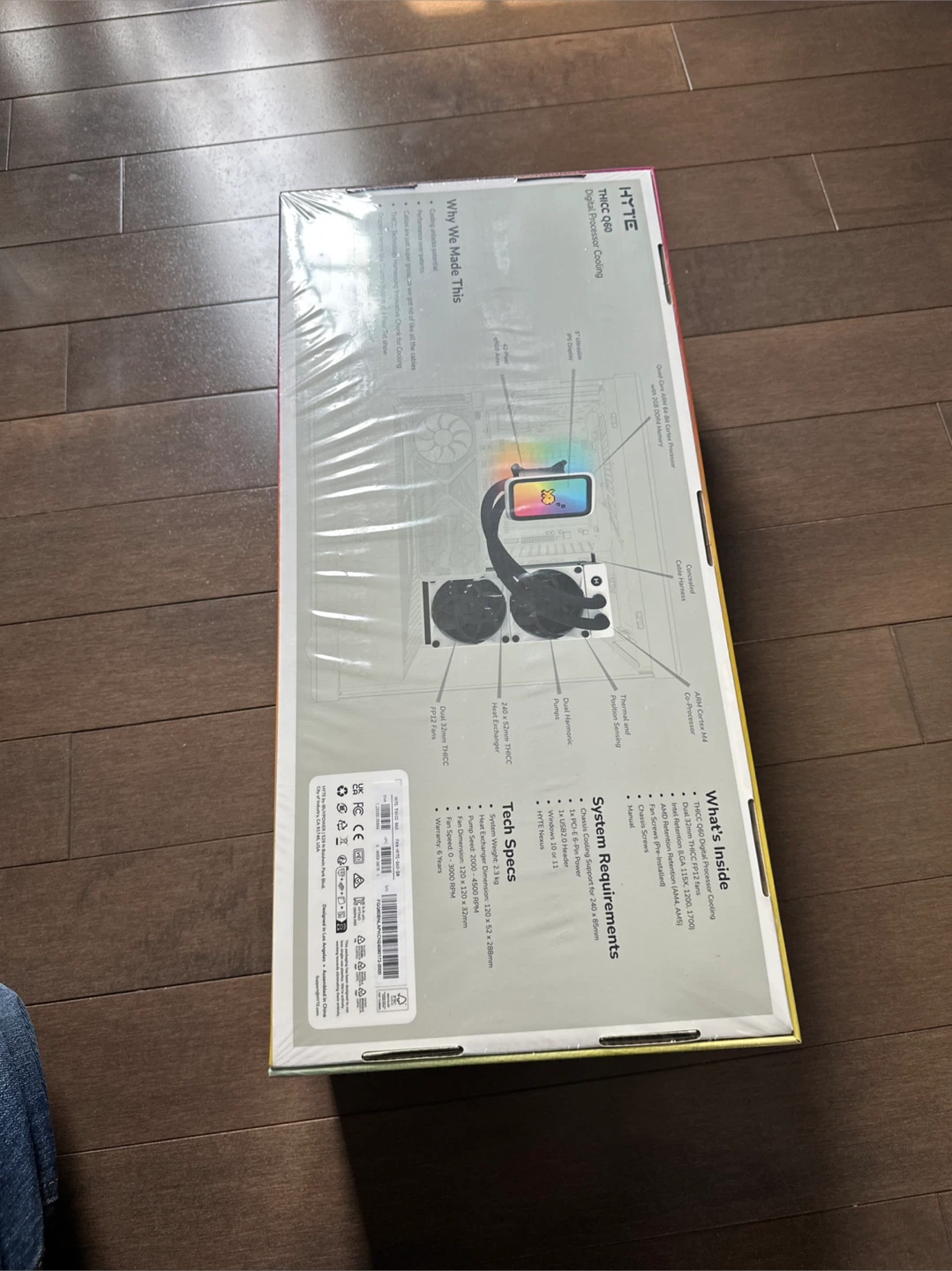 New HYTE THICC Q60 Digital Processor Cooling - photo 2