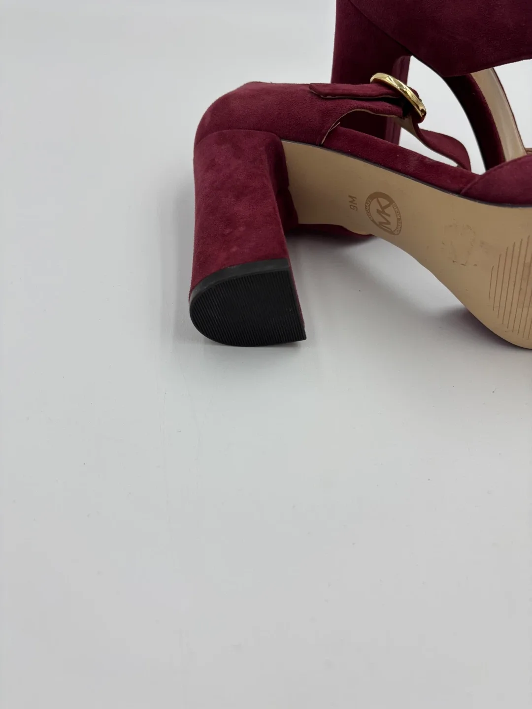 Michael Michael Kors Burgundy Heels - Size 9 image indicator(5)