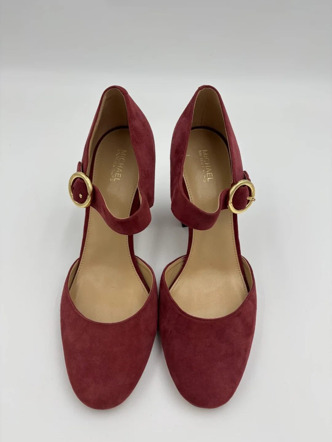 Michael Michael Kors Burgundy Heels - Size 9 image indicator(2)