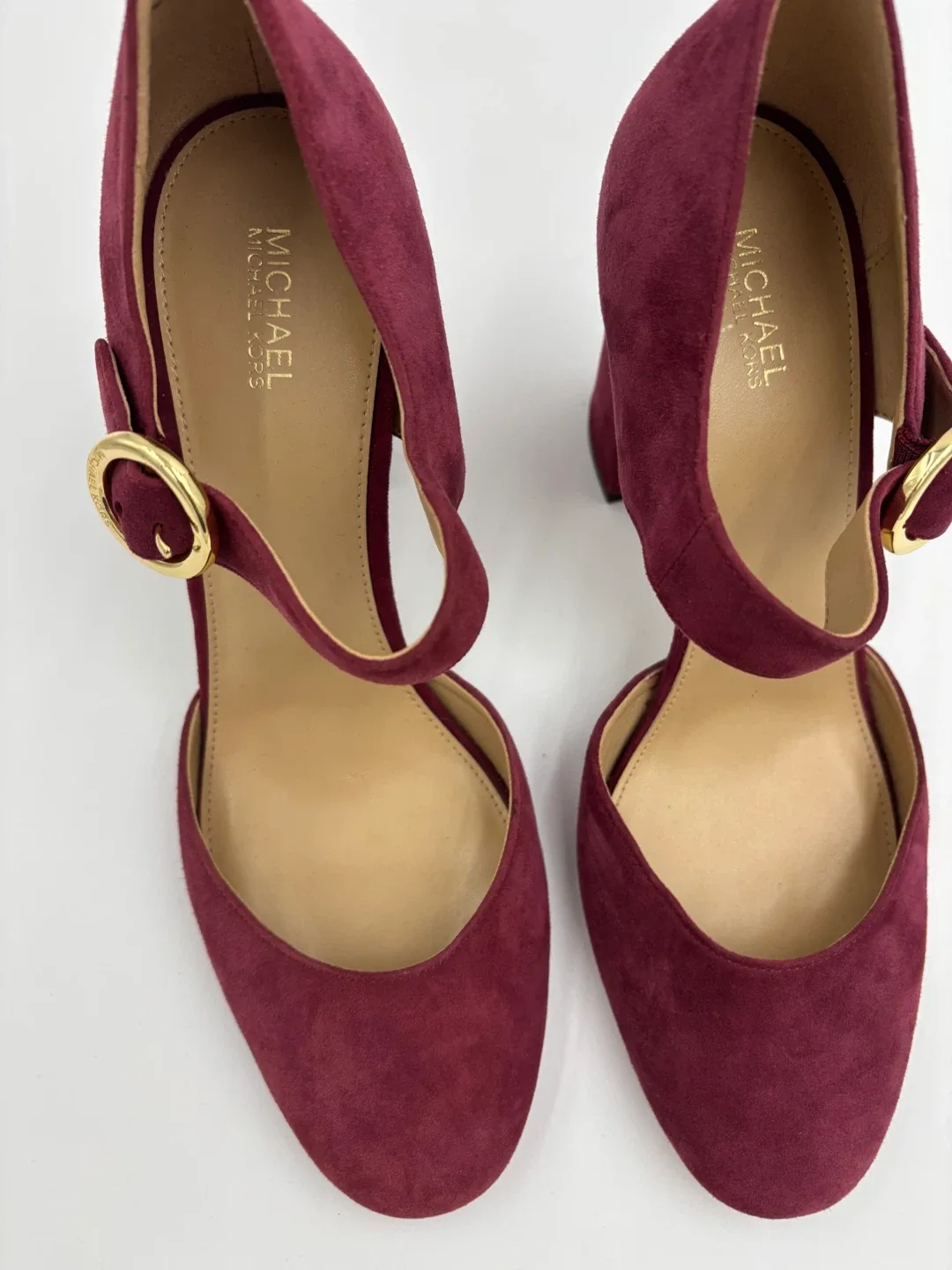 Michael Michael Kors Burgundy Heels - Size 9 image indicator(6)