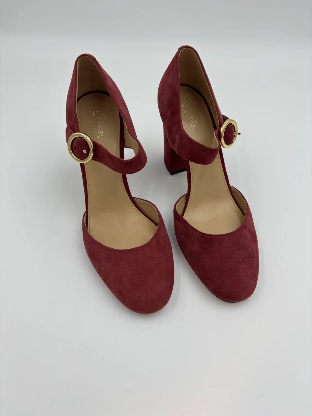 Michael Michael Kors Burgundy Heels - Size 9 image indicator(7)