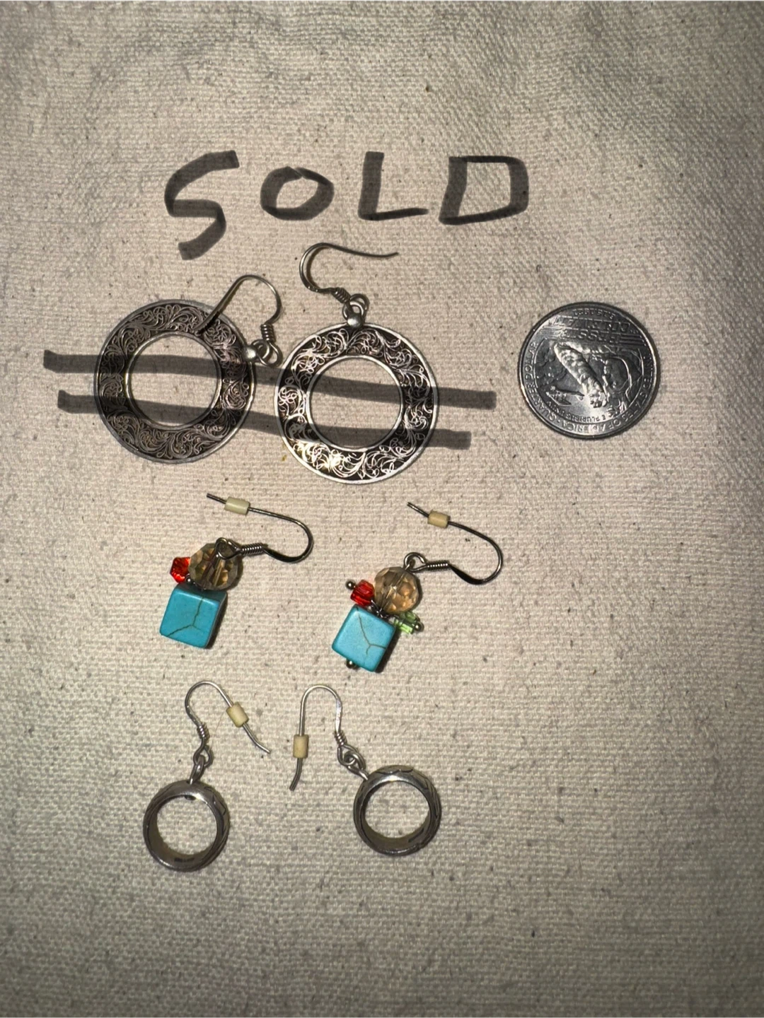 Real Silver Earrings