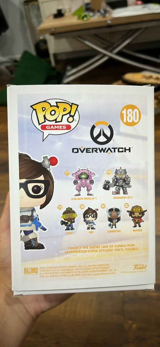 Funko Pop! Games Overwatch Mei #180 Vinyl Figure image indicator(2)