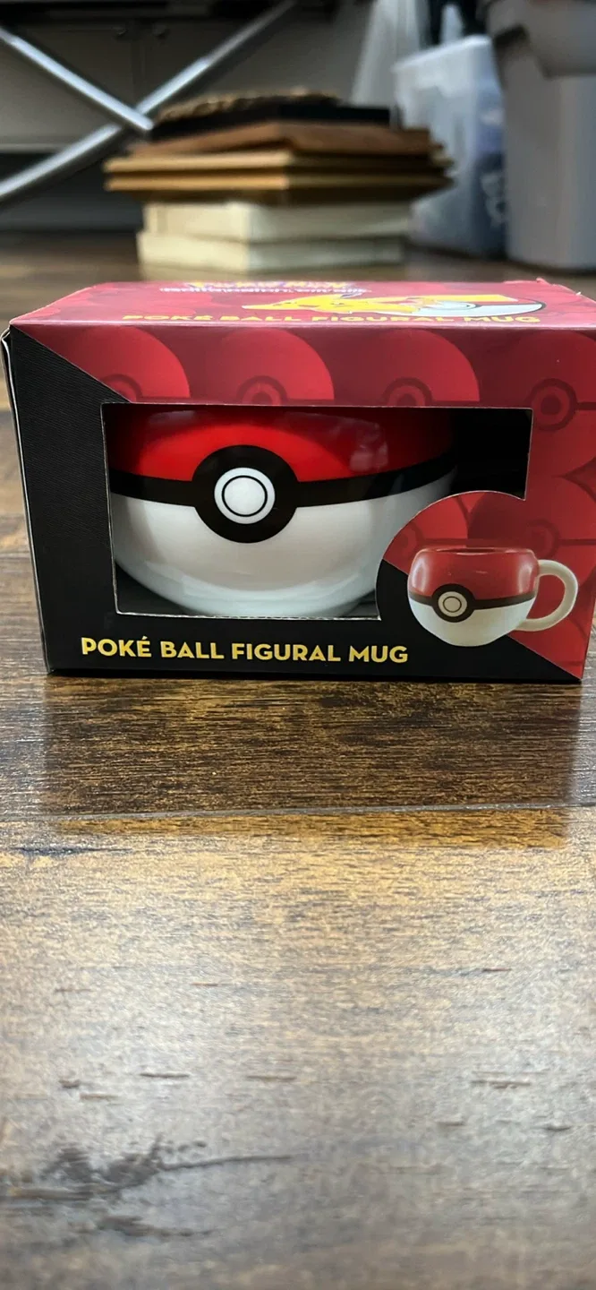 Pokémon Poké Ball Figural Mug - New in Box! thumbnail