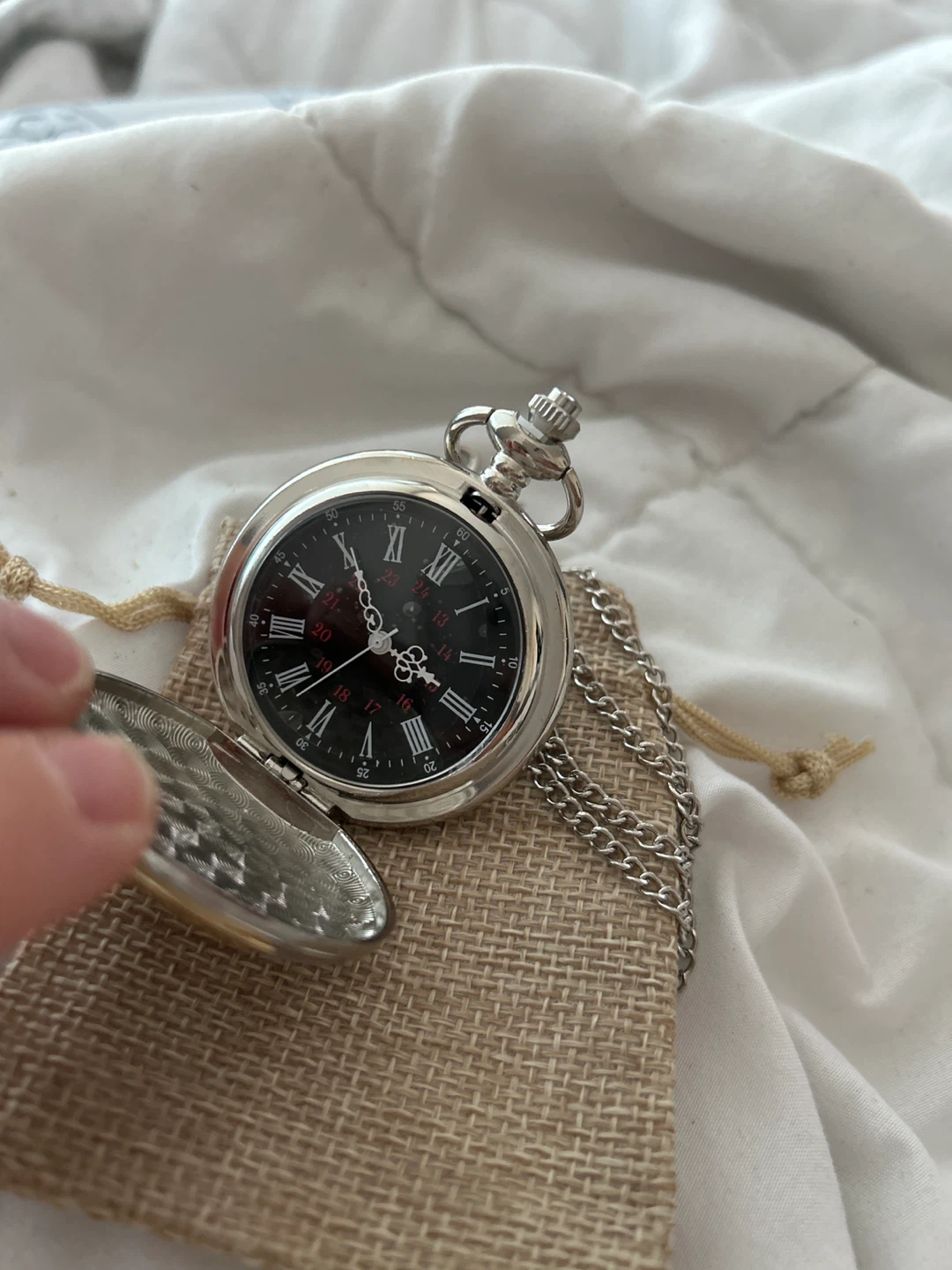 "The Greatest Dad" Pocket Watch with Chain - photo 2