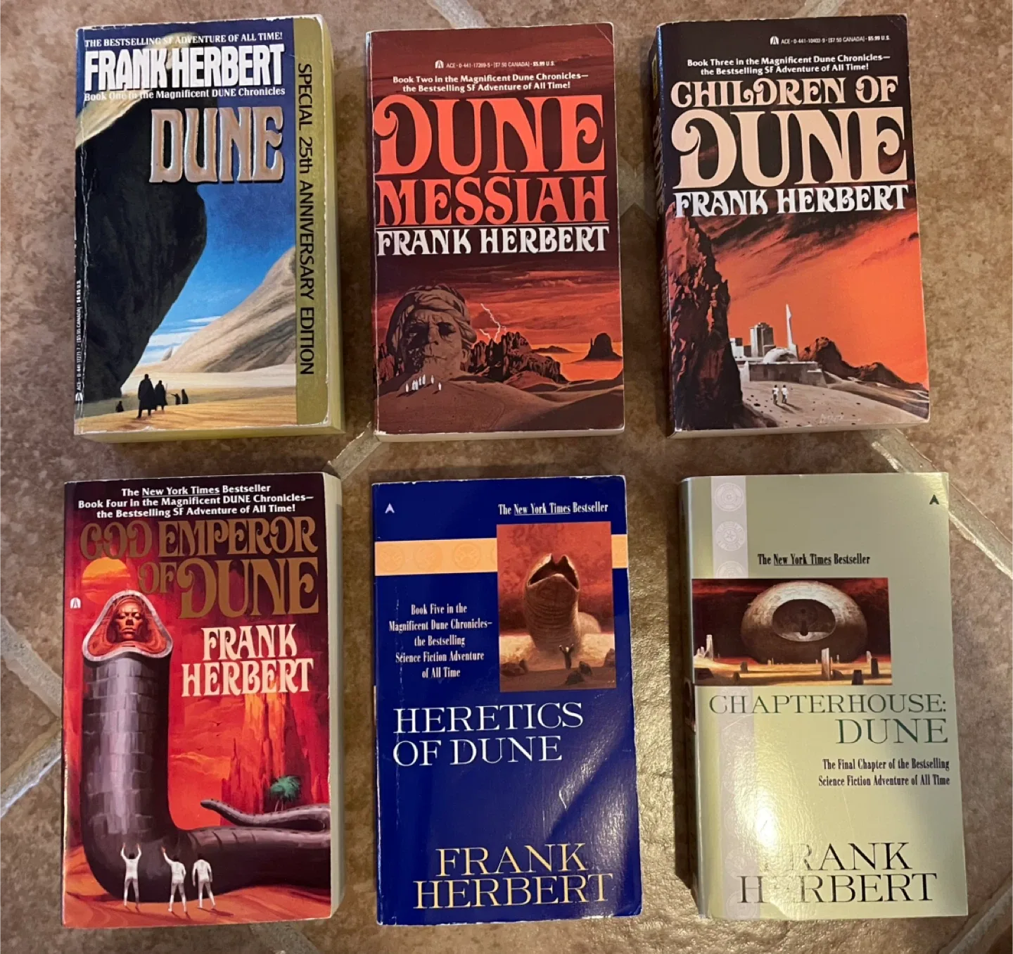 Dune series (complete original) by Frank Herbert, plus more image indicator(2)