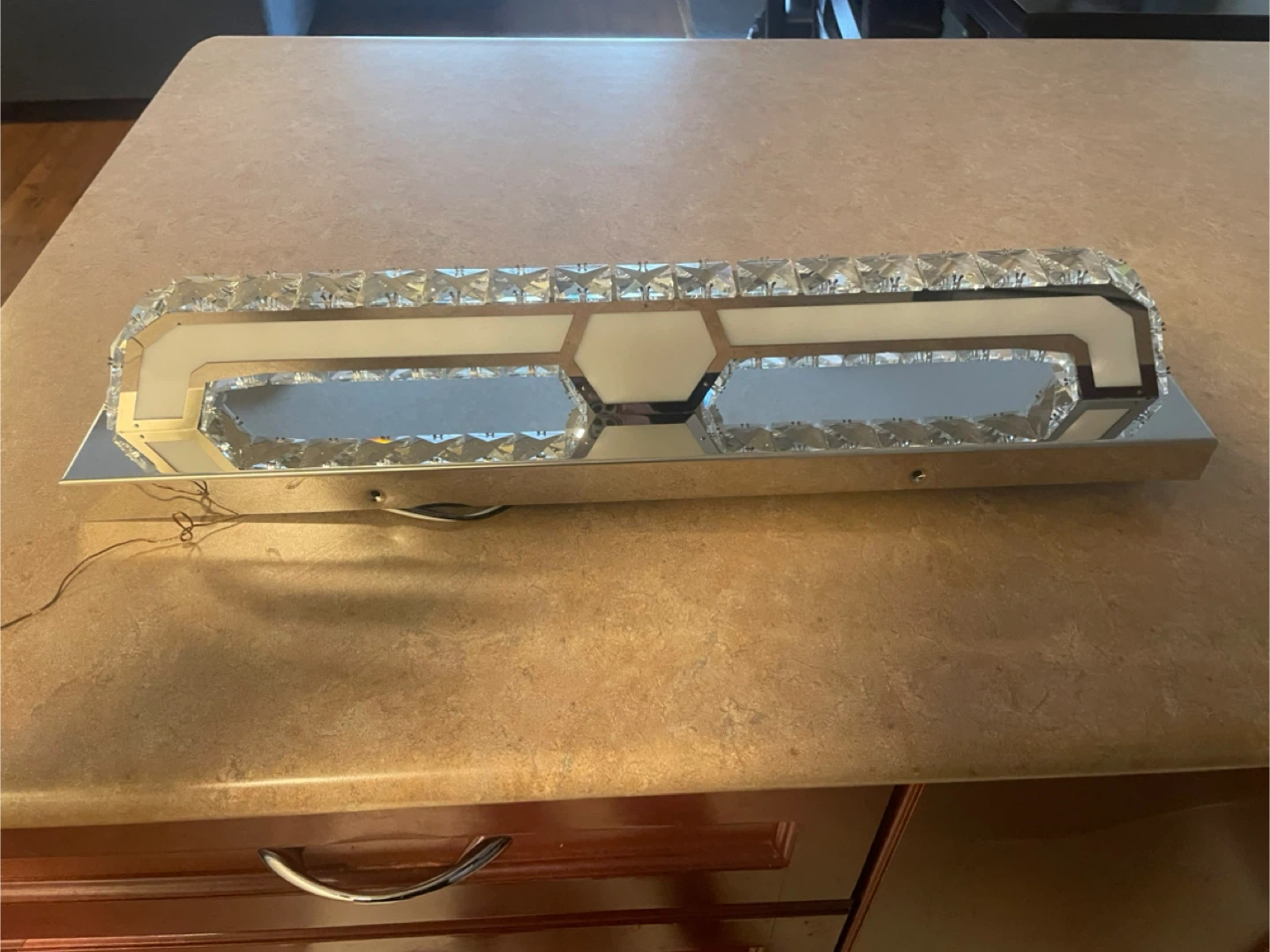 Crystal Vanity Light Fixture - photo 2